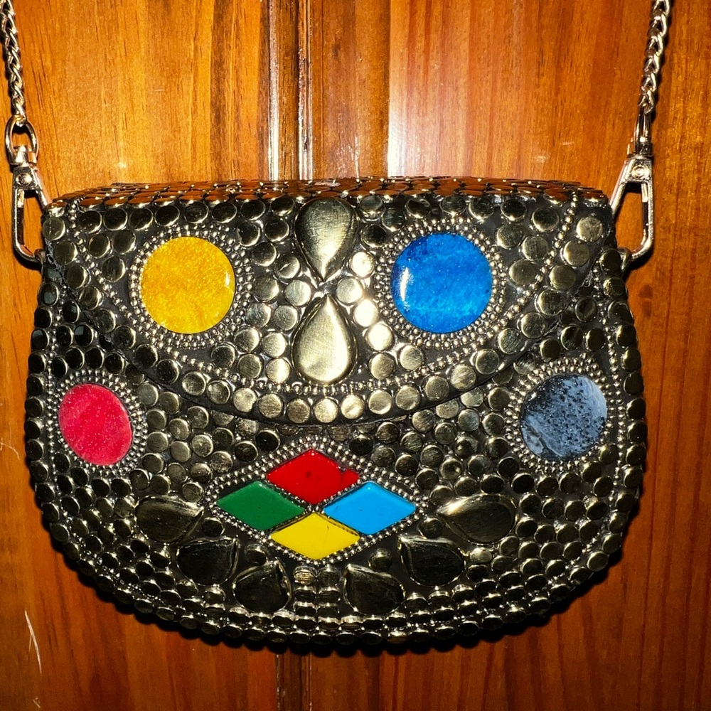 RAMLA Handmade Multicolor Chain Bag ❤️ - Picture 1 of 3